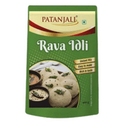 South Indian Delight Made Easy: Patanjali Rava Idli Instant Mix, 2 x 14.1 oz (400 g) - Soft & Fluffy Idlis in Minutes!