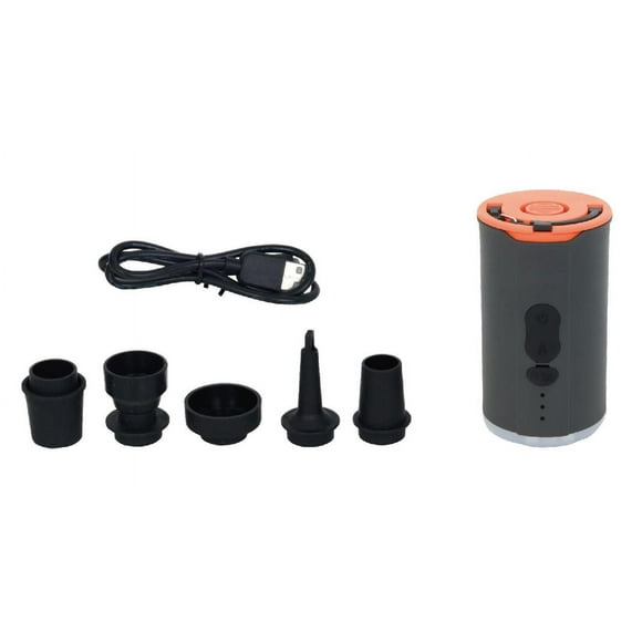 Ozark Trail Rechargeable DC 7.4V 3-in1 Mini Pump, Includes flashlight