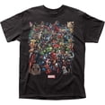 thumbnail image 1 of Marvel Comics Collage de todos los personajes del universo de Marvel Camiseta para adultos, 1 of 1