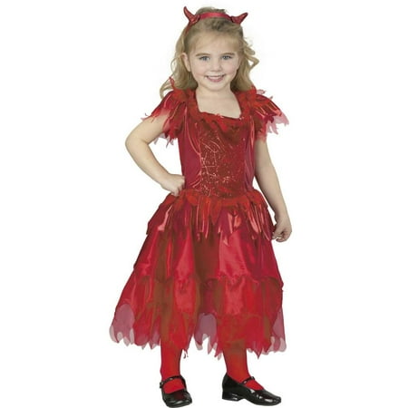 Girl's Toddler Devil Dress Costume