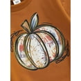 thumbnail image 6 of Bagilaanoe Newborn Baby Girl Boy Halloween Romper Sweatshirt Long Sleeve Bodysuits Pumpkin Print Pullover 3M 6M 12M 18M Infant Casual Tee Tops, 6 of 9