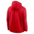 thumbnail image 3 of Men's Nike Scarlet Ohio State Buckeyes Old English Fleece Pullover Hoodie, 3 of 3