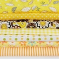 thumbnail image 6 of 7 Pcs Small Floral Fabric Packages Fabric Remains DIY Colorful Cotton Fabrics Cloth 25*25cm, 6 of 6