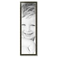 thumbnail image 2 of ArtToFrames 14" x 49" Black Panel With Silver Lip Picture Frame, 14x49 inch Multi Wood Poster Frame (WOM-5093),  Pack, 2 of 7