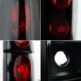 thumbnail image 3 of AKKON - For 1986-1997 Nissan Hardbody D21 Pickup Truck Black Smoked Tail Brake Lights Lamp Left + Right Pair, 3 of 4
