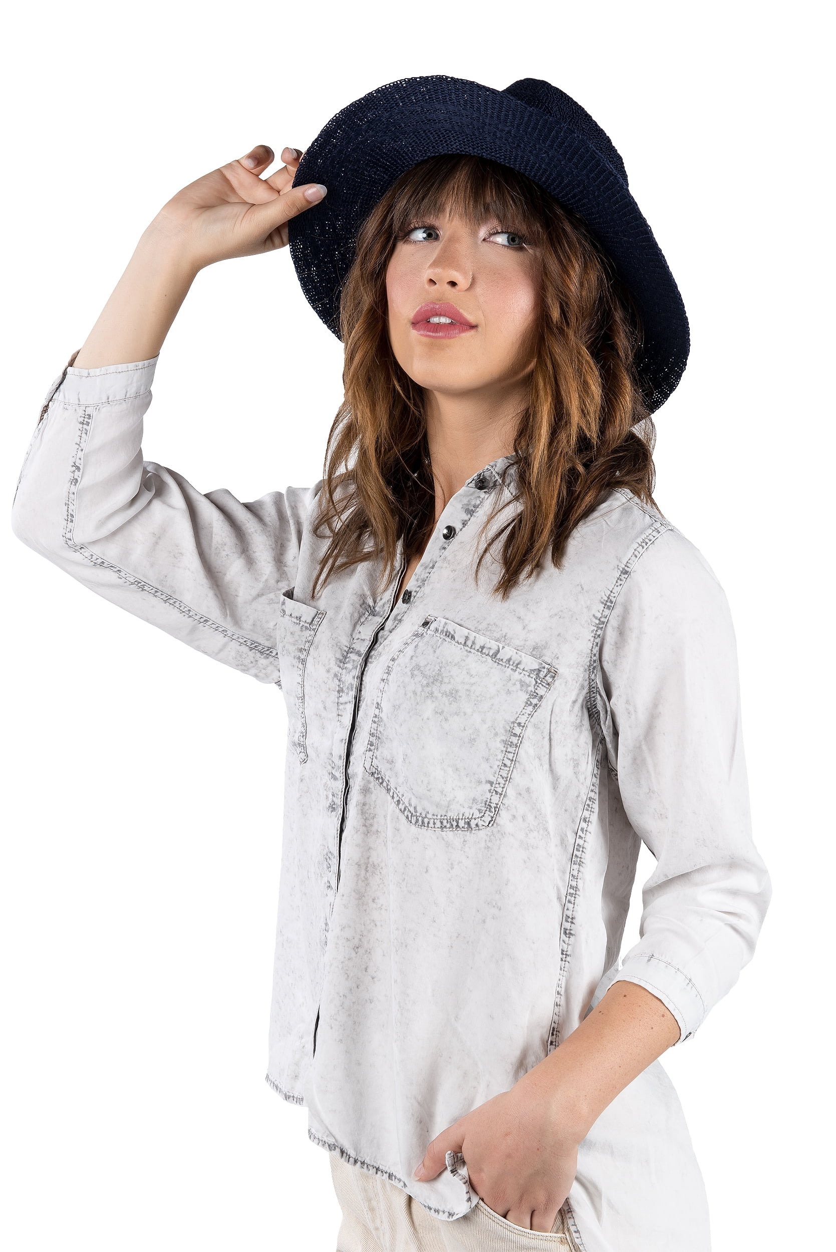 Coco Keys Women's Year Round Floppy Straw Sun Hat and Foam Flip Flop Sandals Set US Women's Shoe Sizes 7-10