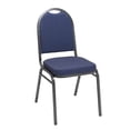 thumbnail image 2 of KFI IM520 Armless Stacking Chair Fabric Silver Frame 2in Seat, 2 of 2