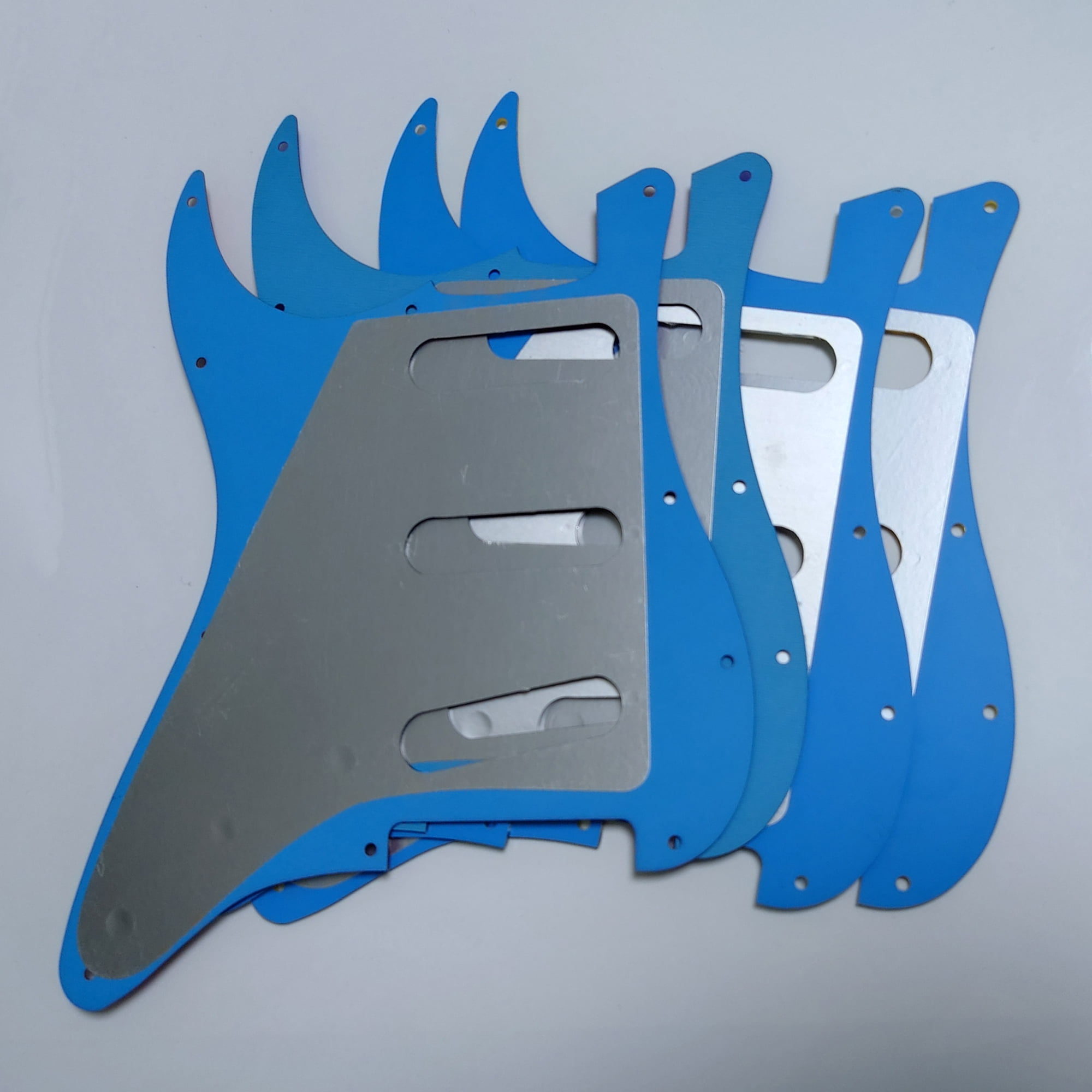 Custom Electric Guitar Pickguard For FD 11 Hole SSS Mirrors Pickguard Replacement parts 4 colours availab