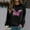 Black, variant on purcolt Fall Winter Long Sleeve Breast Cancer Shirts for Women,Pink Ribbon Graphic Crewneck Oversized Sweatshirts for Women,Breast Cancer Awareness Survivor T-Shirts Pullover Tops