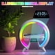 thumbnail image 5 of Cargador inalámbrico con luz nocturna ambiental para Smartphones – Altavoz multifuncional con despertador, temporizador, soporte de carga para teléfonos, lámpara musical con cambio de color, 5 of 9