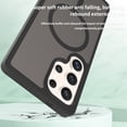 thumbnail image 5 of ELEHOLD Case for Samsung Galaxy S25 Ultra, Shockproof Magnetic Skin-Feel Case,Compatible with Wireless Charging,Pink, 5 of 6