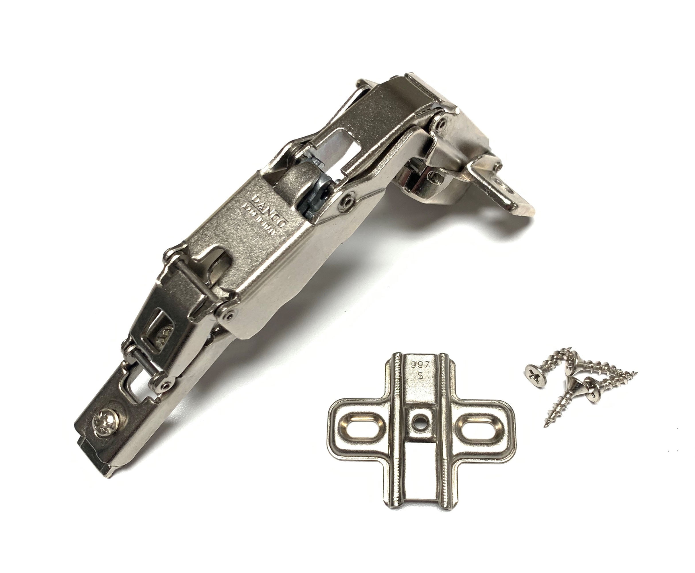 Danco Hinge Pack of 4, 165¬∞ SelfClosing, ClipOn for Overlay