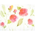 thumbnail image 2 of Swatland, Katie 24x19 White Modern Wood Framed Museum Art Print Titled - Wild Roses I, 2 of 4