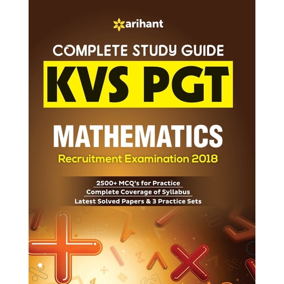 Kvs Pgt Mathematics (E), (Paperback)