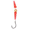 thumbnail image 2 of Mack's Lure Wedding Ring Spinner Classic Series Hammered Brass Flo Orange 4, 2 of 4