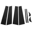 thumbnail image 1 of Pillar Post Trim Kit, 8pcs Stylish Side Window Pillar Post Decal  For Car, 1 of 8