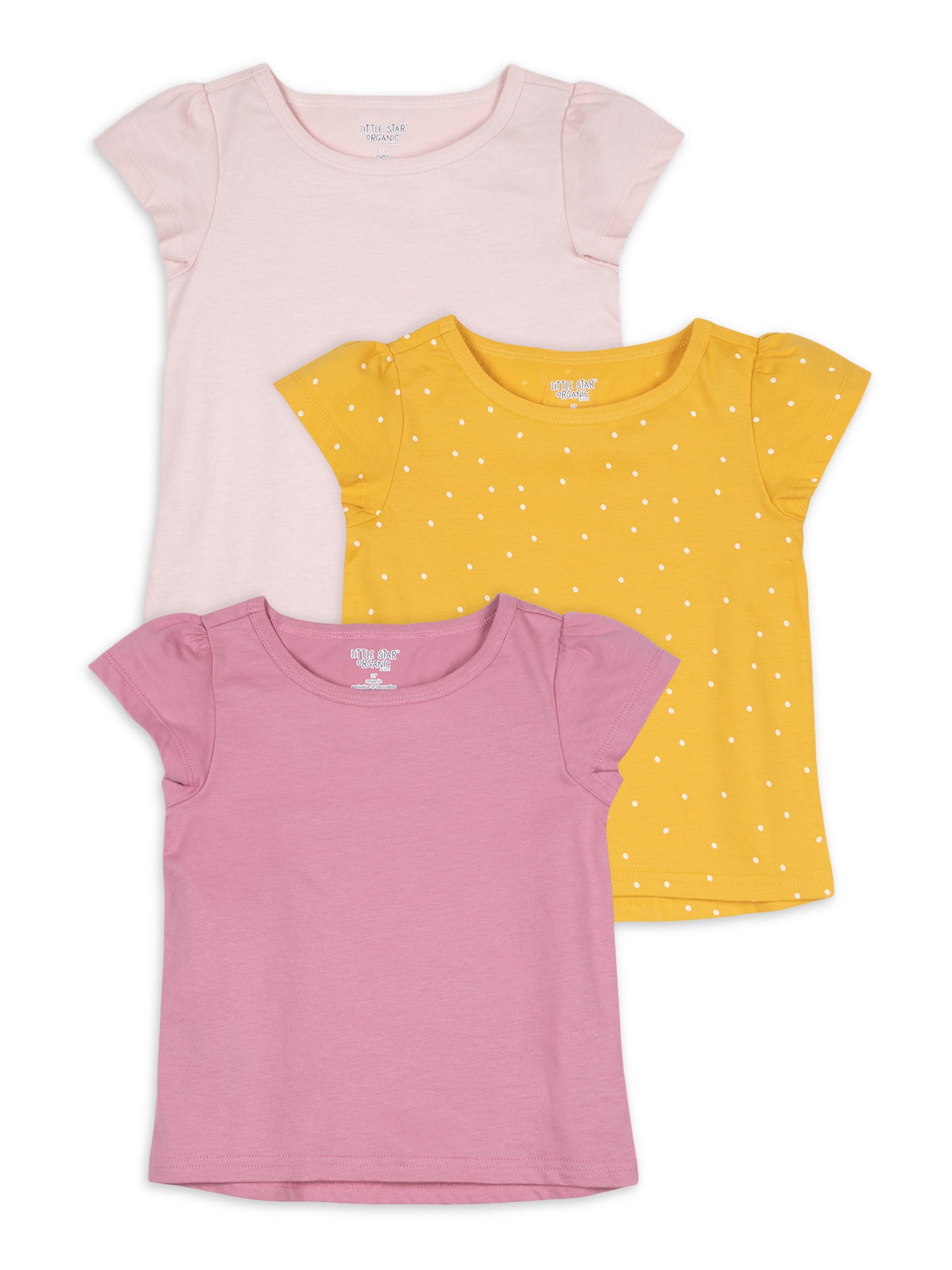 6yrs Girls Next Pink Yellow Top T shirt AGE 4yrs 5yrs 7yrs 