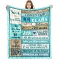 thumbnail image 1 of 14th Birthday Gifts for Girls Boy 14th Birthday Decorations for Girls Boy Sweet 14th Birthday Gift for Teen Girls Boy 14th Birthday Blanket Gift for Daughter Son Flannel Throw Blanket 60"X50", 1 of 6
