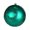 Teal, variant on Vickerman 4" Teal Matte Sequin Swirl Ornament, 6 per Bag