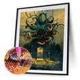 thumbnail image 1 of Cuadros Decorativos 5D DIY Diamond Painting Cthulhu Mythos Kits Full Round Drill Wall Decor Crafts Tmvgtek embutido en tela, 1 of 8