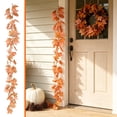 thumbnail image 3 of AYktou Fall Maple Leaf Garland for Thanksgiving Decor, 5.7 Ft Hanging Vine Garland Gradient Color Artificial Maple Leaves Autumn Decor for Table Home Wedding Fireplace Party Outside Indoor Decor, 3 of 7