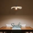 thumbnail image 2 of Miangastore 1pc Rattan Art Chandelier Indoor Light Japanese Style Ceiling Light (Khaki), 2 of 9