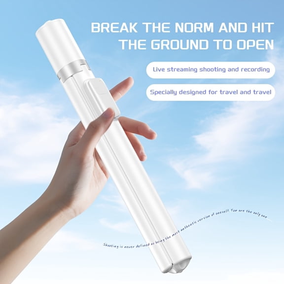Automatic Tripod for iPhone, Phone Tripod Selfie Stick for Cell Phone, Tripod Stand with Remote for Video Recording
