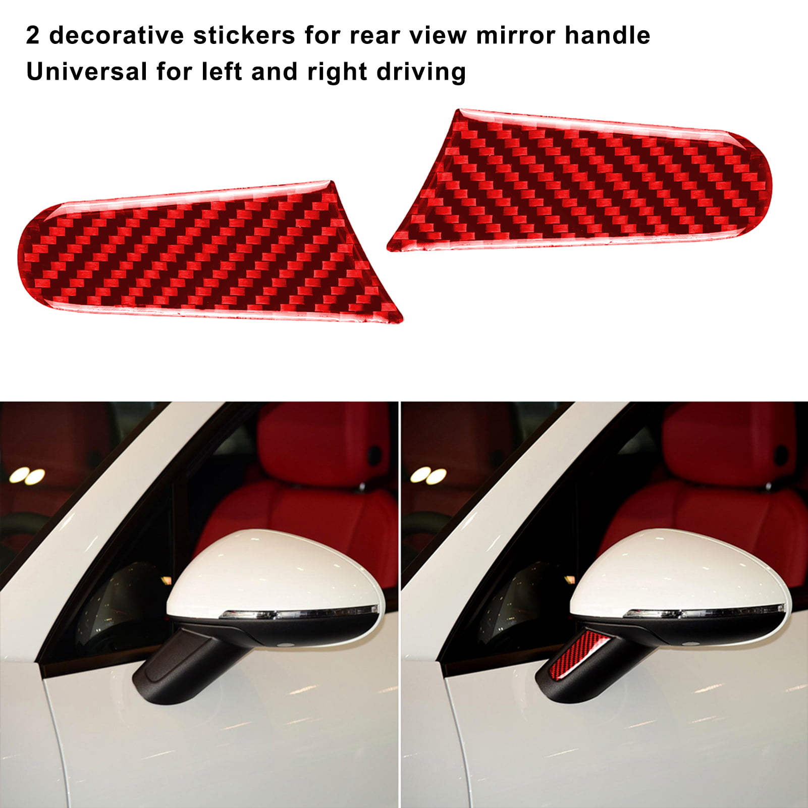 Passenger Side Mirror Replacement Glass Fits 2003-2006 Porsche Cayenne Adhesive