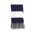 thumbnail image 1 of Sport-Tek ®  Spectator Scarf. Sta02 Osfa True Navy/ White, 1 of 3