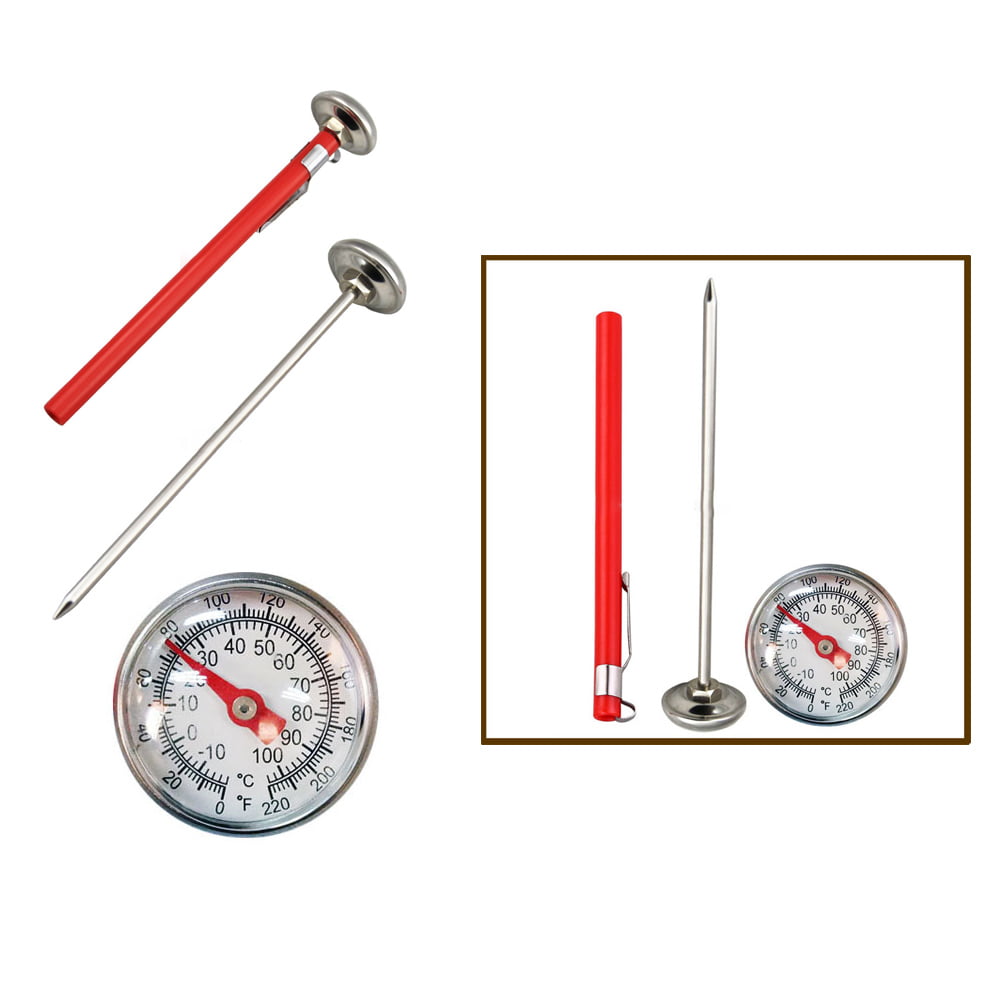 127mm Lightweight Premium Stainless Steel Compost Soil Thermometer Garder 