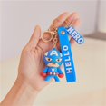 thumbnail image 1 of Disney-llavero de Los Vengadores de Marvel para hombre, llavero de Anime, Doctor Strange, muñeco de Spider-Man, colgante de mochila para llaves de coche, regalo qiuyongming unisex, 1 of 2