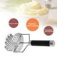 thumbnail image 4 of Fiudx Machacador de Papas de Acero Inoxidable, Herramienta de Cocina de Doble Capa, Prensado Suave para Una Textura Suave, Mango Cómodo para Un Uso Fácil, Ideal para Purés de Papas, Esencial para Coc, 4 of 6