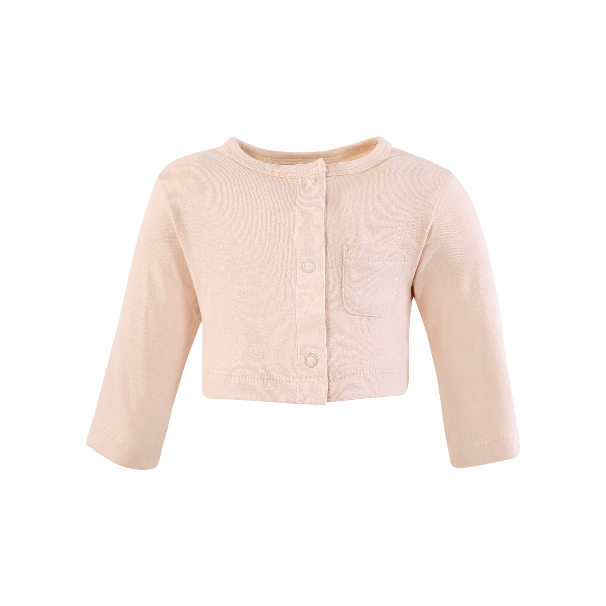 Hudson Baby Infant and Toddler Girls Cotton Dress and Cardigan Set, Neutral Daisy, 5T