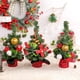 thumbnail image 1 of Ganfancp Christmas Decoration 25Cm/9.8Inches Small Christmas Tree Ornament Mini Christmas Tree Christmas Decoration Scene Setting For Living Room Desk Bedroom Ornaments Ofertas Del Día 1*Mini Árbol d, 1 of 6