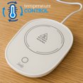 thumbnail image 5 of Sealy Coffee Mug Warmer with White Mug, USB Powered Set with Temperature Control & Auto Shutoff, 5 of 7
