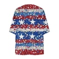 thumbnail image 5 of EGNMCR Cardigan Ladies' Cardigan Independence Day Printed Spring And Summer Long Sleeved Printed Women Coat, 5 of 5