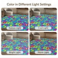 thumbnail image 7 of ODIKA Bold Block Aesthetic Playful Shapes Contrasting Palette Pet Friendly & Kids Safe Bedside for Bedroom, Nursery, RV, 7 of 7