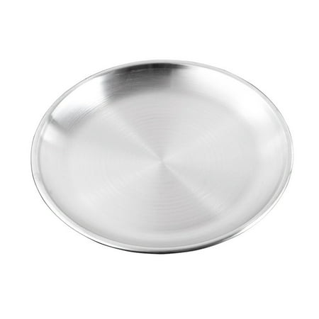 

labakihah rack plate metal dishwasher inch toddlers tableware 8 plates serving steel feeding stainless for children 304 kitchenï¼dining & bar