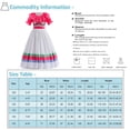 thumbnail image 2 of Monster Cheerleader Cosplay Dress Halloween Puff Sleeves Pink Fancy-Dress, 2 of 8