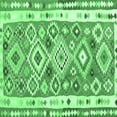 thumbnail image 1 of Ahgly Company Indoor Square Oriental Emerald Green Traditional Area Rugs, 3' Square, 1 of 4