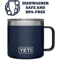 thumbnail image 1 of New YETI Rambler 14 oz Stainless Steel Vacuum Insulated Mug with Lid - Navy, 1 of 5