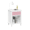 White+Pink, variant on Wooden Nightstand with One Drawer & One Shelf for Kids,Adults,26.77''H,Pink