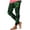Style 01-Black, variant on St. Patrick's Day Leggings for Women Shamrock Leaves Tight Holiday Tummy Control Clover Leaves Yoga Pants Black XXXL