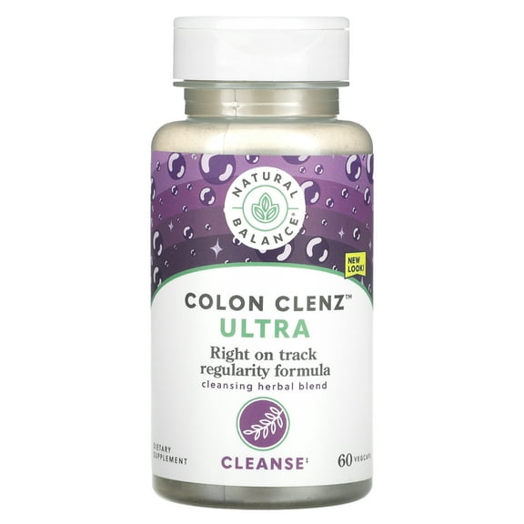 Natural Balance Ultra Colon Clenz - 60 Vegetarian Capsules