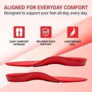Vasyli Red Full Length Orthotic, Large