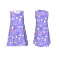 thumbnail image 7 of Logiee Tennis 1 Print Summer Dresses for Women,Beach Sleeveless Flowy Pocket Tshirt Tank Sundresses,Women's Sleeveless Dress, 7 of 7