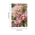 thumbnail image 3 of Creowell Floral Print Pink Flowers Tapestry Wall Hanging 100% Polyester 40*60in, 3 of 6