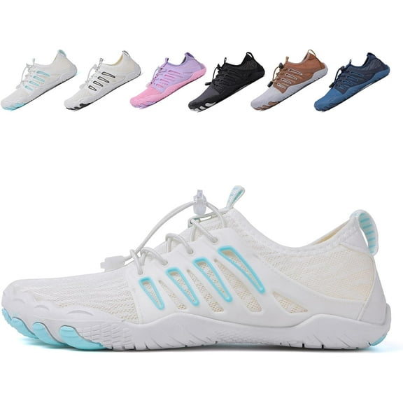 Water Footwear Barefoot Shoes for Women Men - Wide Toe Non Slip Sports Shoes Suitable for Hiking, Swimming,Pool,Beach