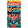 thumbnail image 2 of LUUFILx Fiesta Party Banner Vibrant Mexican Cactus Floral Event Background Festive Backdrop Decor Colorful Celebration Decorations Photography Props, 2 of 8