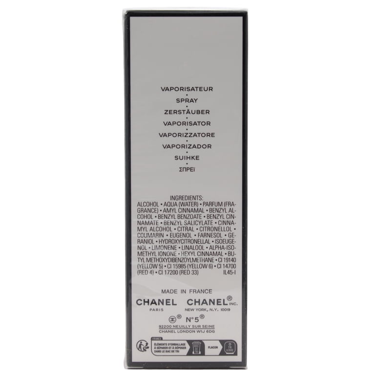 CHANEL, Eau De Toilette Vaporisateur Spray, 1.7 oz - Walmart.com